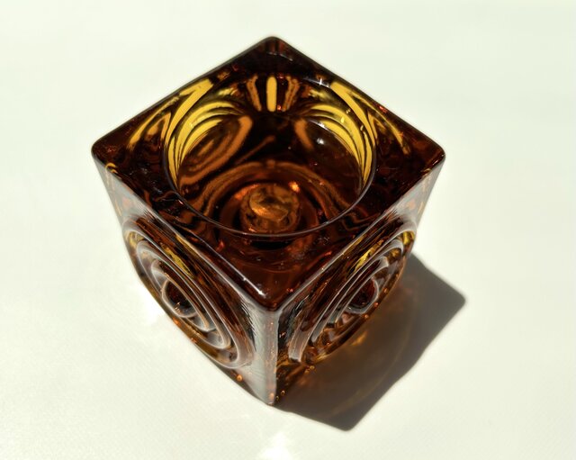 Riihimaen Lasi タマラ・アラジン Rengas 2way キャンドルホルダー