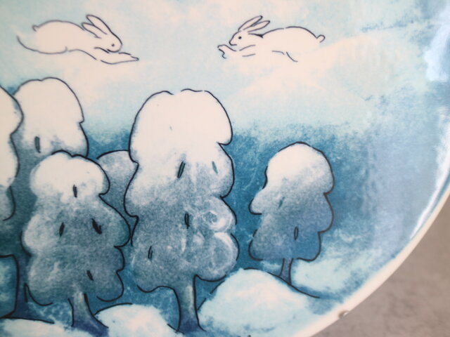 ARABIA / Heljä ヘルヤ LUMILEIKKEJÄ 陶板 / No.5447 | iichi 日々の