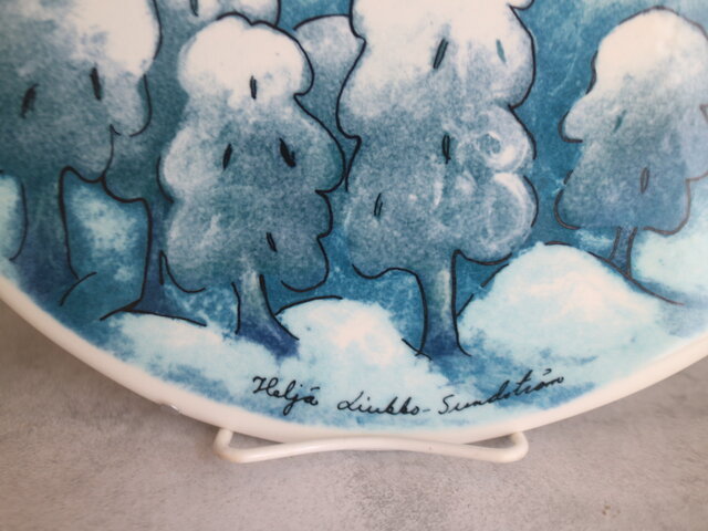 ARABIA / Heljä ヘルヤ LUMILEIKKEJÄ 陶板 / No.5447 | iichi 日々の