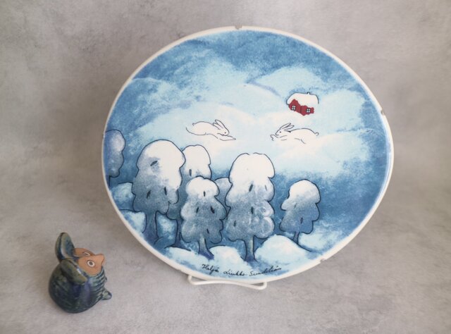 ARABIA / Heljä ヘルヤ LUMILEIKKEJÄ 陶板 / No.5447 | iichi 日々の