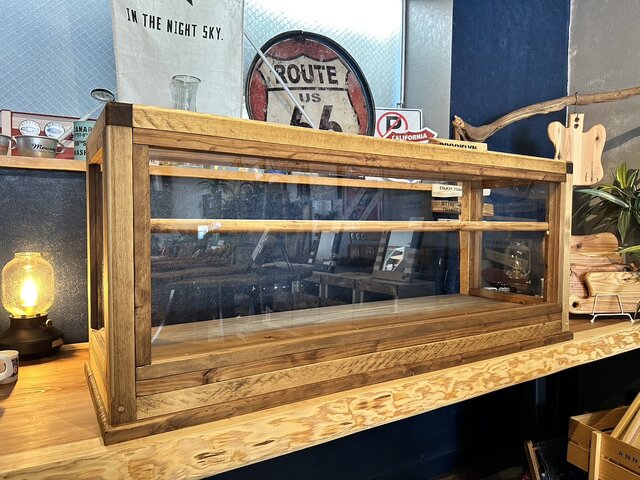 hotaru ショーケース カフェ ケーキ パン 店舗 雑貨 棚 アクリル窓