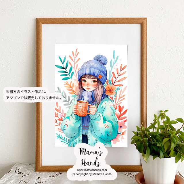 水彩画　アート　ポスター　似顔絵 リアル似顔絵 水彩 - mn3281028 | minne 国内最大級の