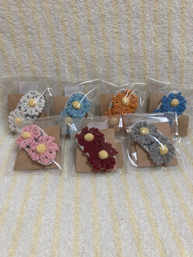 コスモスぱっちんどめ【商品番号:2408-4】