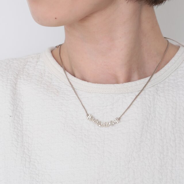 [m-NL003] Karen Silver Necklace カレンシルバー m-NL003] Karen Silver Necklace カレンシルバー