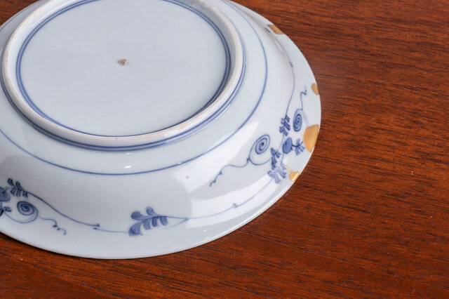 古伊万里 染付 楼閣山水文 五寸皿 江戸中期 | iichi 日々の暮らしを