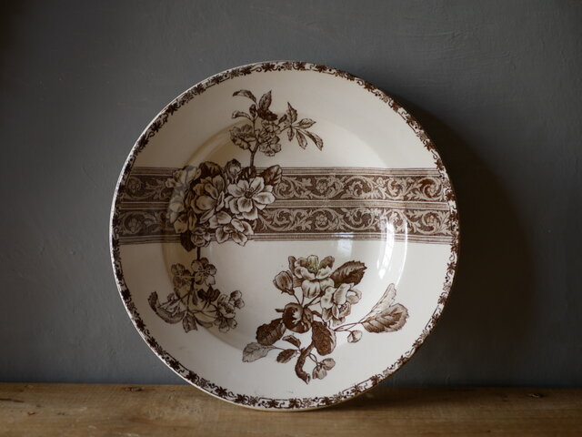 希少】フランスアンティーク エミールブルジョワ あざみの