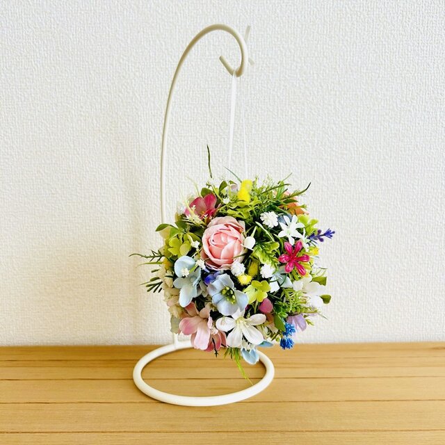 七色の草花ボール