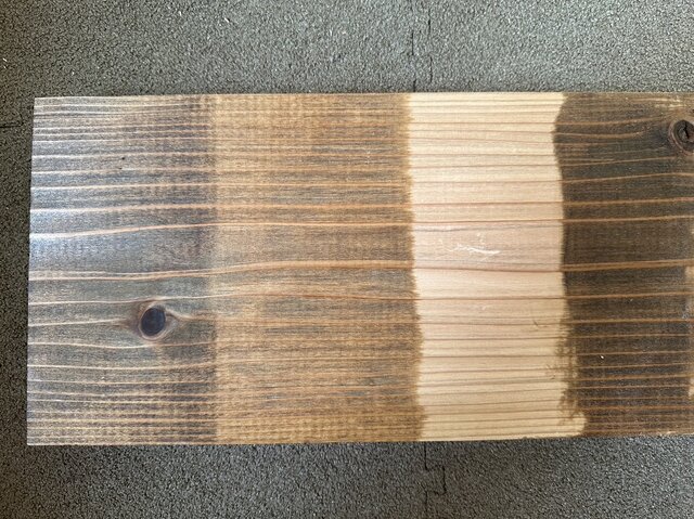 ☆大人気☆【幅140】杉無垢材ダイニングテーブル(脚スクエア型) ※色