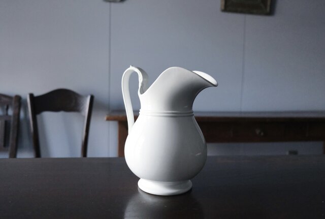 アンティーク19世紀 バイユー/バレンタイン磁器花瓶Porcelaine