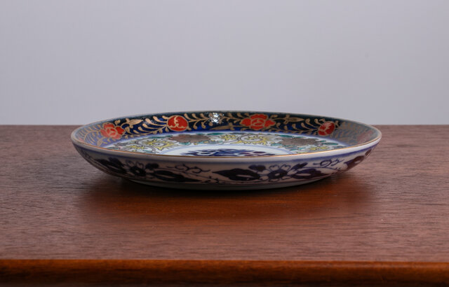 古伊万里 金襴手 牡丹鳳凰文 六寸皿 明治時代 E678 | iichi 日々