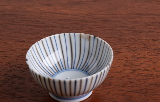 京焼 麦藁手 猪口 キズと繕い | iichi 日々の暮らしを心地よくする