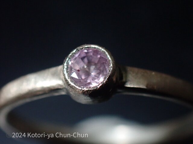 ご予約【世界三大希少石♥多色性のキラキラコーラルレッド】パパラチア ネックレス 世界三大希少石♥多色性のキラキラコーラルレッド】パパラチア