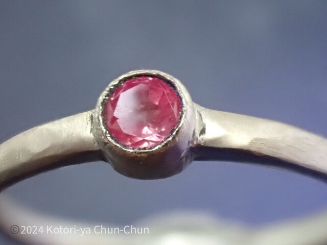 【世界三大希少石★蓮の花を閉じ込めたカボション】パパラチア リング 希少石 パパラチアサファイア 世界三大希少石 クラウン K10 YG PG WG