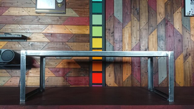 無塗装でアイアンなシューズラック♪ 300×900×300mm Π型 | iichi