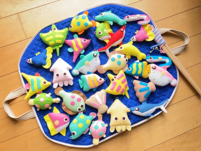 みゆさま専用フェルトおさかなつらりオーダー みゆさま専用フェルトおさかなつらりオーダー - メルカリ