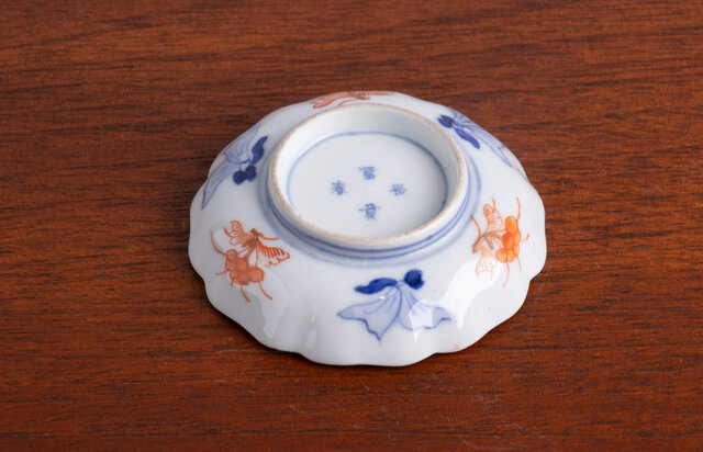 古伊万里 染錦 竹下賢人小皿 明治時代 E960B | iichi 日々の暮らしを