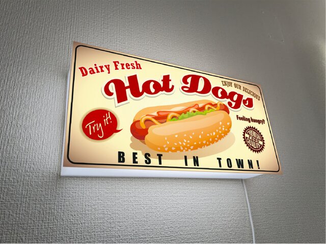 オーダー無料】ホットドック ホットドッグ パン ハンバーガー 店舗