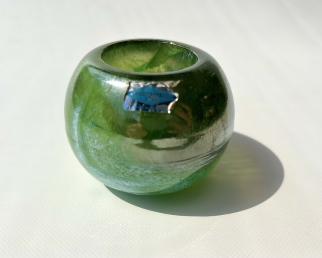 4682 Pilvi キャンドルホルダー　ヌータヤルヴィ　レッド Nuutajarvi Pertti Santalahti Pilvi キャンドルホルダー