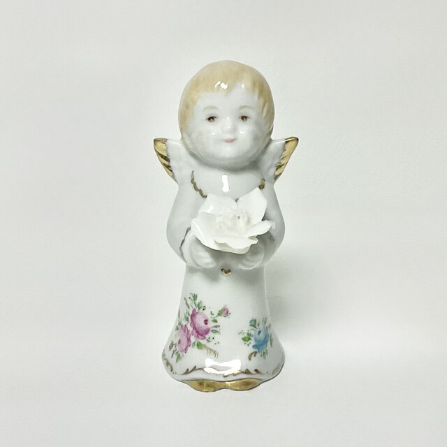 男の子の天使のカード立て