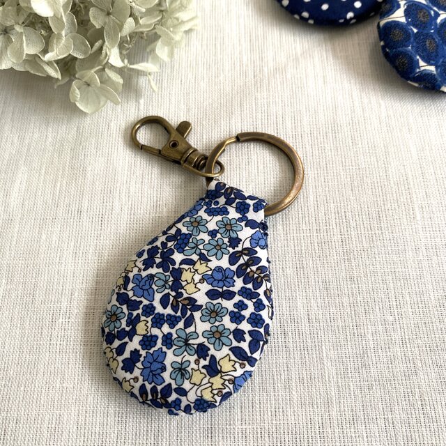 ＊リバティキーホルダー＊ふんわりキーホルダー