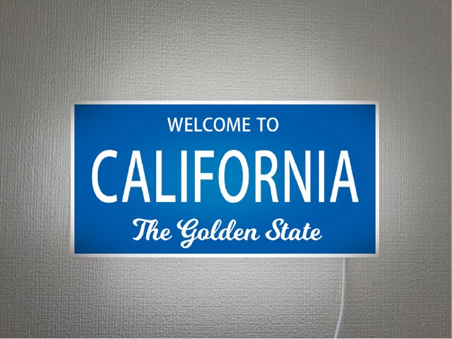 オーダー無料】カリフォルニア ロードサイン 標識 ロサンゼルス