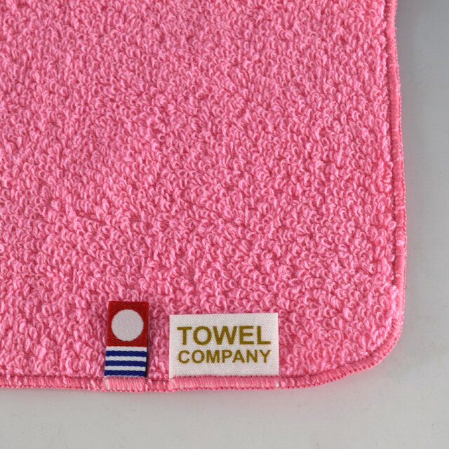 タオル 今治タオル アニマルパレード カワウソ ピンク 綿100％ 22cm