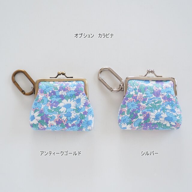 □がま口コインケース / バンビとチェリー□ coin(bambi) | iichi 日々