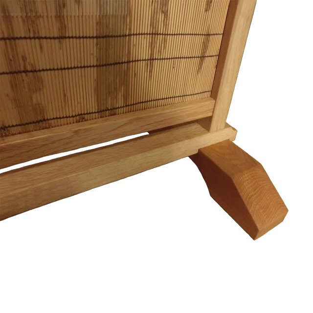 紋竹 銘竹紋竹 衝立 楢無垢 オイル仕上げ | iichi 日々の暮らしを心地よく