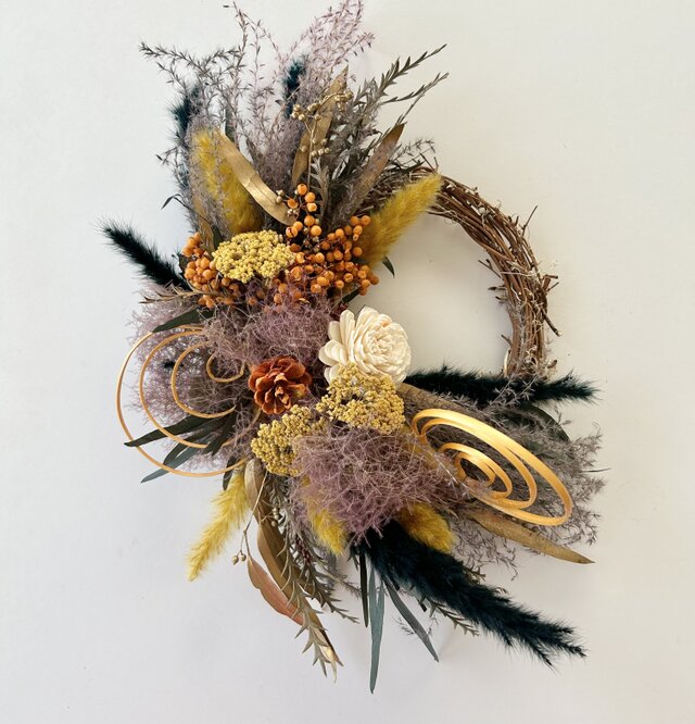 Dryflower wreath VII