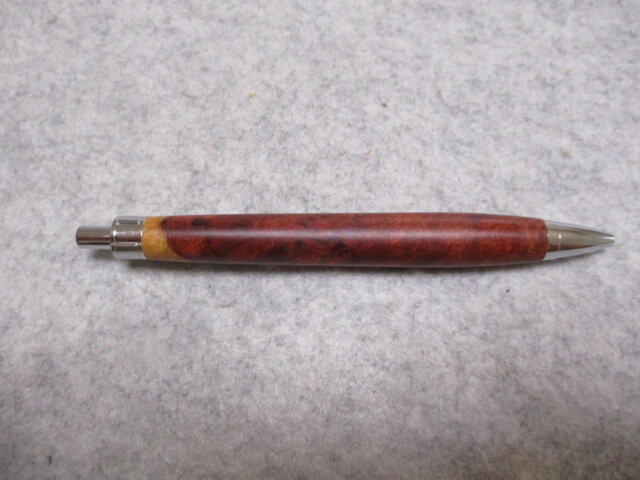 【紅白花梨瘤】木軸　手作りワンピースシャープペンシル it-670a037460294-1200.jpg