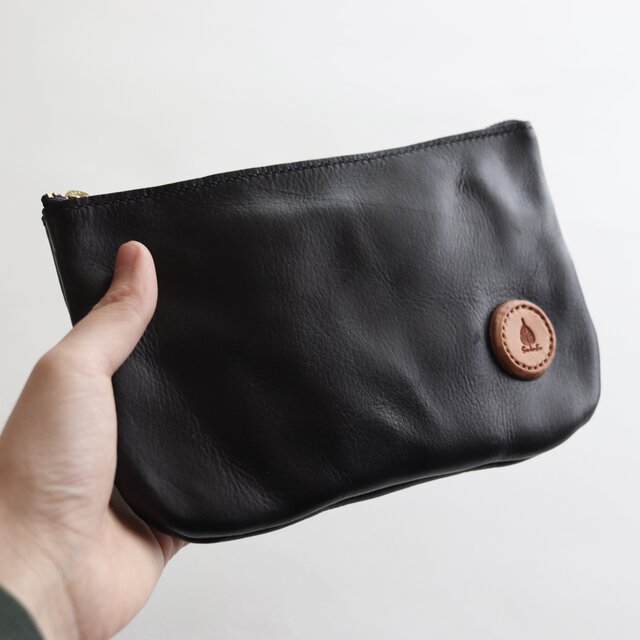 ファスナーポーチ　965 ハンドメイド ボックスポーチ作り方 型紙なし How to sew a zipper box pouch