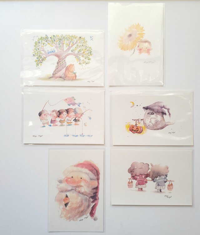 ポストカード6枚セット