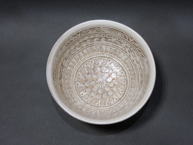 唐津三島の皿 唐津焼 三島二彩7寸皿 食器 平皿 うつわ 器 おしゃれ