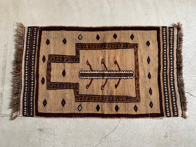 vintage rug B オールドキリム バルーチ | iichi 日々の暮らしを