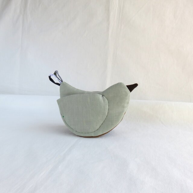 とりミトン　　ミント　　受注制作