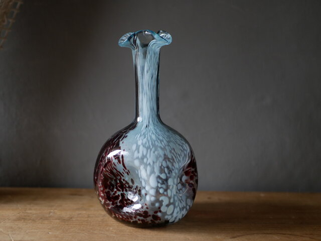 クリシー フラワーベース 花器 フランスヴィンテージ ブロカント