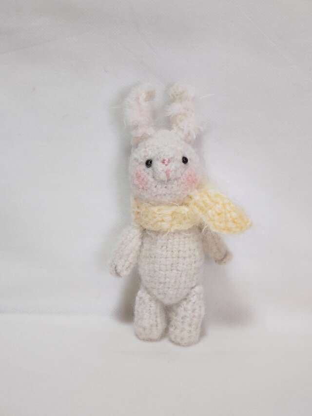 白うさぎ (あみぐるみ)