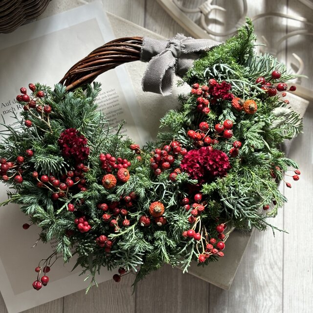 ⭐️森林浴の香り⭐️ドライになっても楽しめる！赤い実たっぷりの
