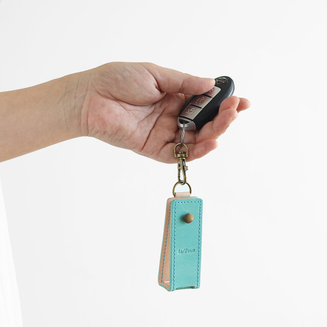 ちょこんと立つキーケース LF-024 シビラ×ヌメ革 レザーキーケース