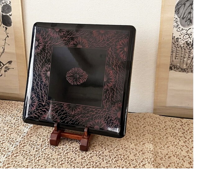 きんま塗り 讃岐漆器 二段重 yk0141 | iichi 日々の暮らしを心地よく