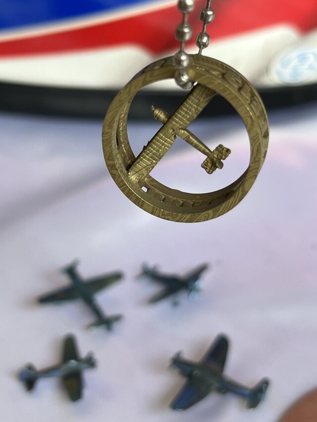 フェンダーオーナメント☆飛行機 フェンダーオーナメント