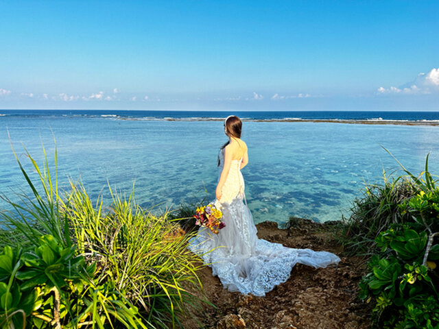 【美品】ウェディングドレス　マーメイド　シャンパンカラー リゾート 前撮り it-6728700bcea3e-1200.jpg