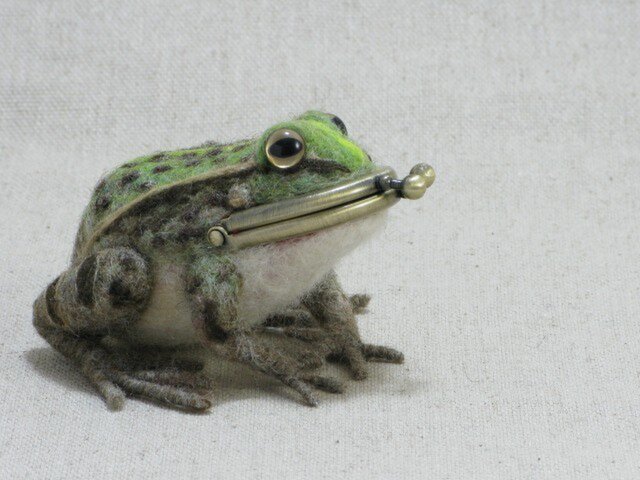トノサマガエルのがま口の画像1枚目