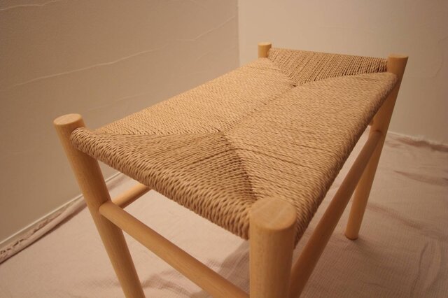 ペーパーコードスツール-長方形-SHIKAKU-Rectangle ペーパーコードスツール-長方形-SHIKAKU-Rectangle | iichi 日々