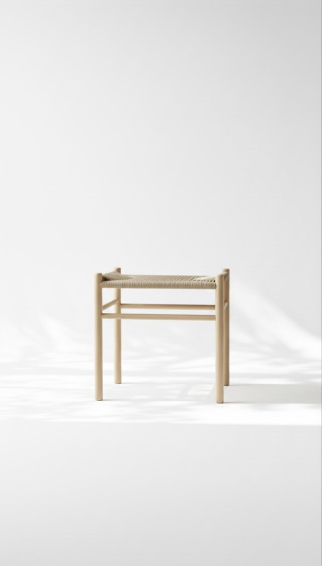 ペーパーコードスツール-長方形-SHIKAKU-Rectangle ペーパーコードスツール-長方形-SHIKAKU-Rectangle | iichi 日々の