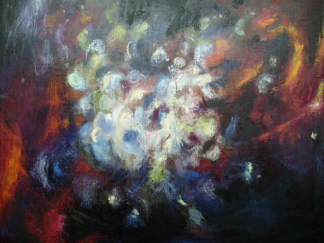 絵画 インテリア キャンバス画 油絵 cosmos 星の誕生 | iichi 日々の