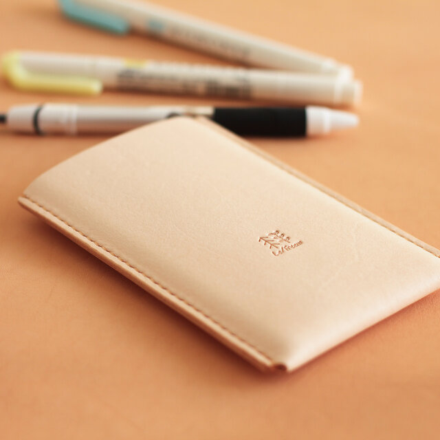 胸ポケット ペンケース 5本タイプ LF-069 ヌメ革 牛革 レザー 白衣やY