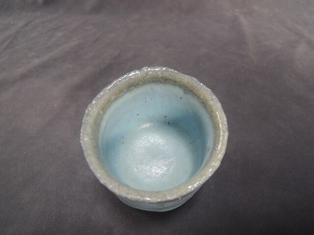 ぐい呑み 緋炎斑碧灰被ぐい呑み ,22 | iichi 日々の暮らしを心地よく