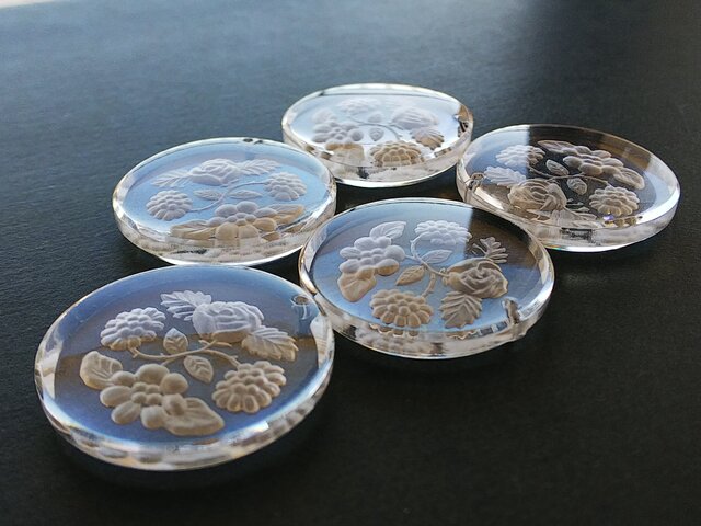 ヴィンテージシノワ オリエンタルローズ ウォールベース1個古代薔薇ハンドペイント ヴィンテージシノワ オリエンタルローズ ウォールベース1個古代薔薇