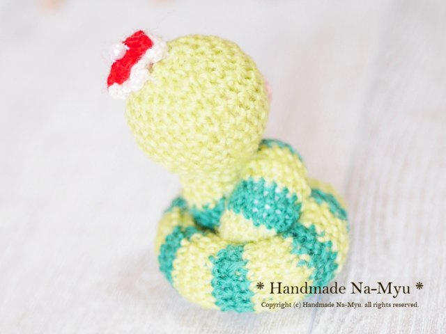 【専用ページ】あみぐるみ OLY-MK96 寿くるりんヘビ あみぐるみ 干支キット (袋)「手芸材料